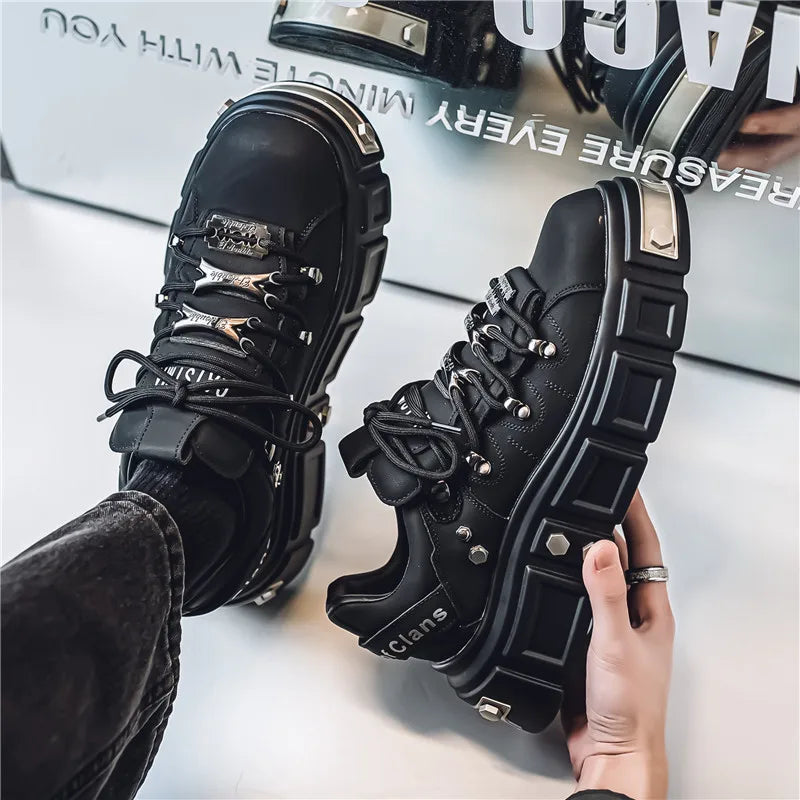 2025 New Men's Shoes Men's Shoes Low Top Large Size All Fashion Trend Shoes Sports Shoes Daily Wear Street Casual Shoes