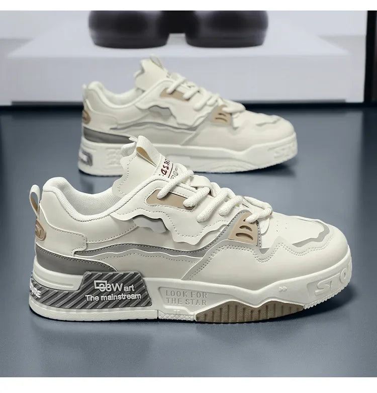 Mens Sneakers Spring Autumn Brand Vulcanized Shoes 2024 Fashion Thick Sole Shoes for Men Male Sport Shoes Tenis Masculino