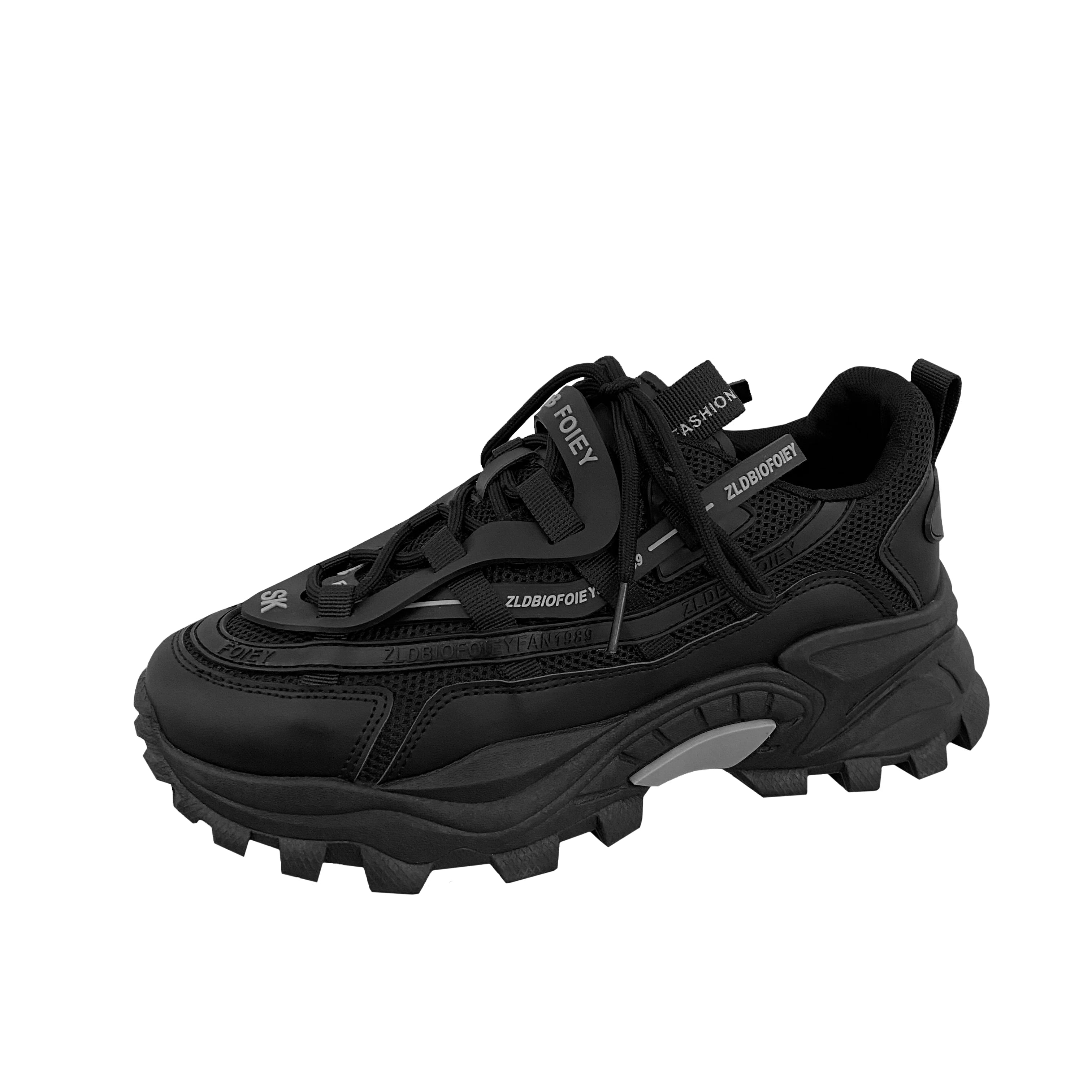 Men Shoes Sneakers Male Mens Walking Shoes Men's Chunky Sneakers Leather Men Casual Trainers Fashion Platform Shoes Footwear