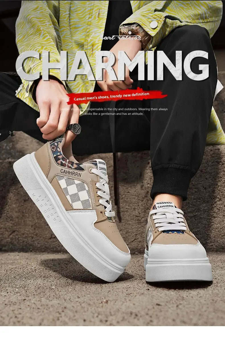 2025 Men's Summer Casual Running Shoes New Men's Sneakers Fashion Designer Platform Shoes Outdoor Tennis Training Shoes for Men