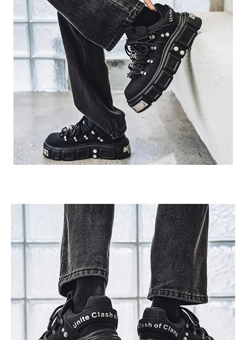 2025 New Men's Shoes Men's Shoes Low Top Large Size All Fashion Trend Shoes Sports Shoes Daily Wear Street Casual Shoes