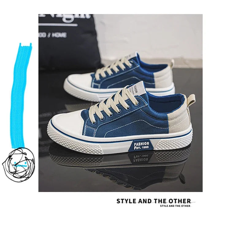 Men's Shoes Board Shoes Fashion Shoes 2024 Breathable Non-slip Men and Women's Casual Shoes Four Seasons Explosive Canvas Shoes