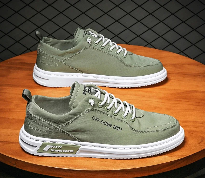 Brand Quality Men Shoes Breathable Men's Casual Shoes Trendy All-match Slip-on Ice Silk Mens Flats 2024 Hot Zapatillas De Hombre