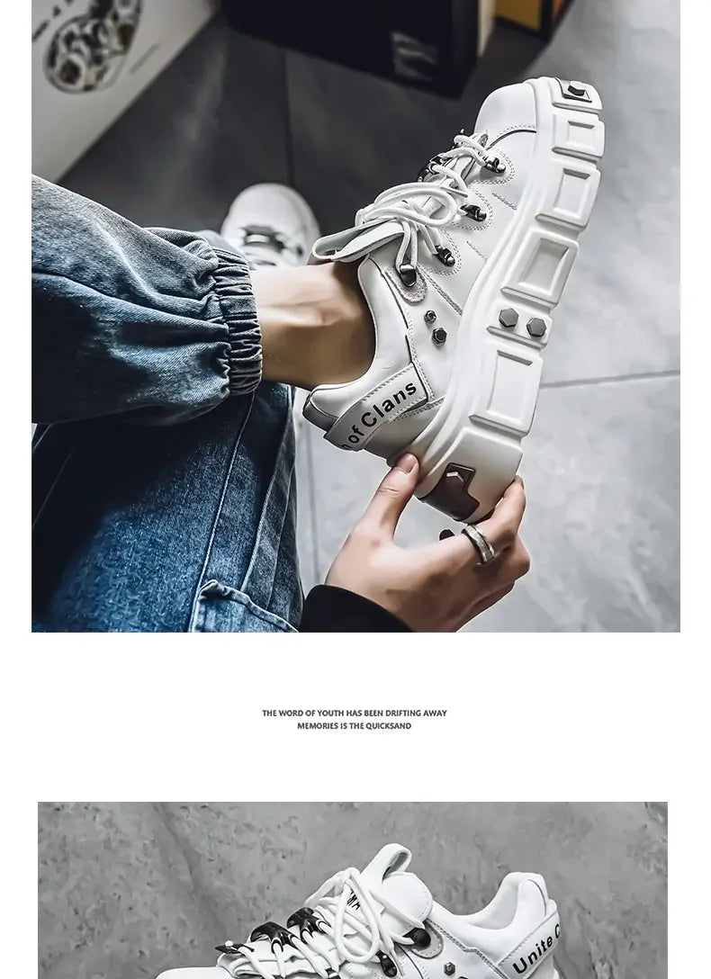 2025 New Men's Shoes Men's Shoes Low Top Large Size All Fashion Trend Shoes Sports Shoes Daily Wear Street Casual Shoes