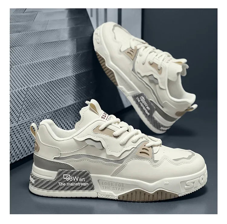 Mens Sneakers Spring Autumn Brand Vulcanized Shoes 2024 Fashion Thick Sole Shoes for Men Male Sport Shoes Tenis Masculino