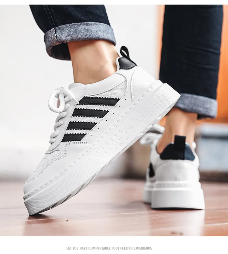 Trendy and Casual: Wholesale Men's White Shoes - Perfect for Autumn Fashion