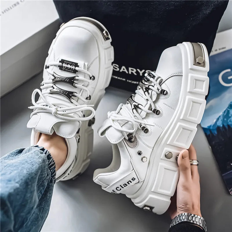 2025 New Men's Shoes Men's Shoes Low Top Large Size All Fashion Trend Shoes Sports Shoes Daily Wear Street Casual Shoes