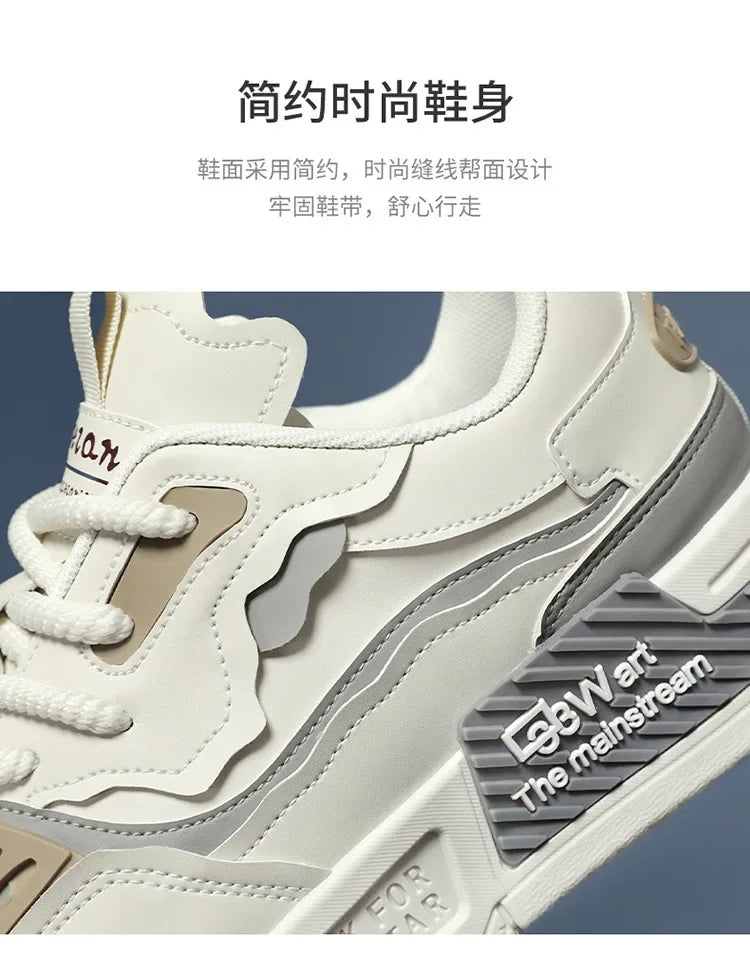 Mens Sneakers Spring Autumn Brand Vulcanized Shoes 2024 Fashion Thick Sole Shoes for Men Male Sport Shoes Tenis Masculino