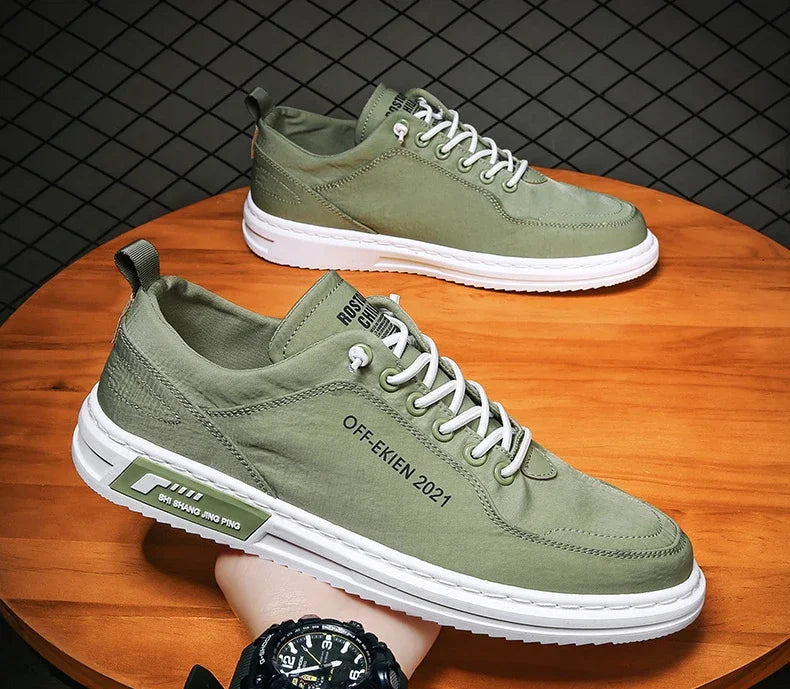 Brand Quality Men Shoes Breathable Men's Casual Shoes Trendy All-match Slip-on Ice Silk Mens Flats 2024 Hot Zapatillas De Hombre