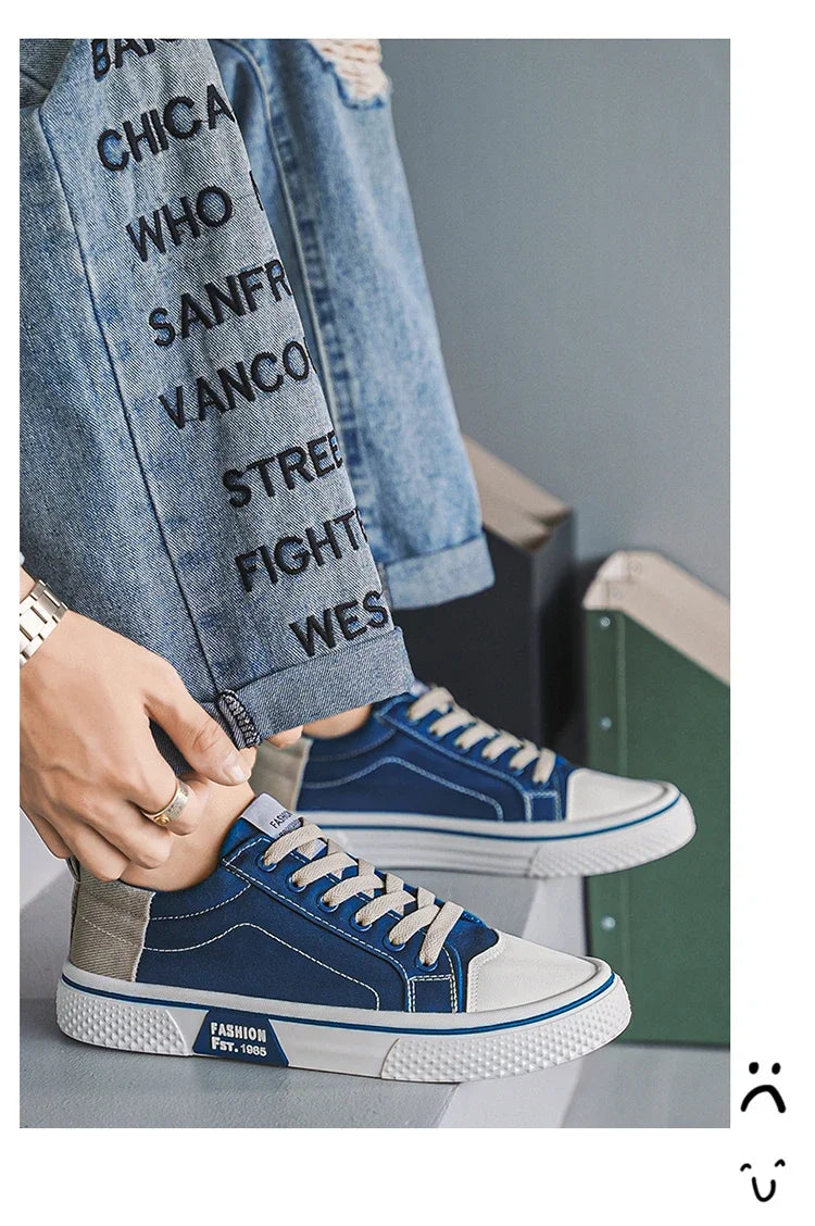 Men's Shoes Board Shoes Fashion Shoes 2024 Breathable Non-slip Men and Women's Casual Shoes Four Seasons Explosive Canvas Shoes