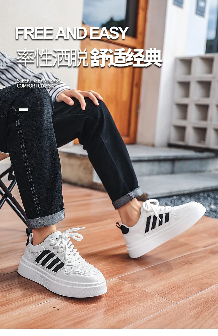 Trendy and Casual: Wholesale Men's White Shoes - Perfect for Autumn Fashion