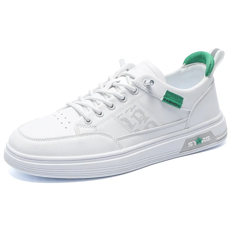 Soft Bottom Men Casual Sneakers Trendy Mens Casual Shoes Breathable Outdoor Sports White Men Shoes 2025 New Zapatillas De Hombre