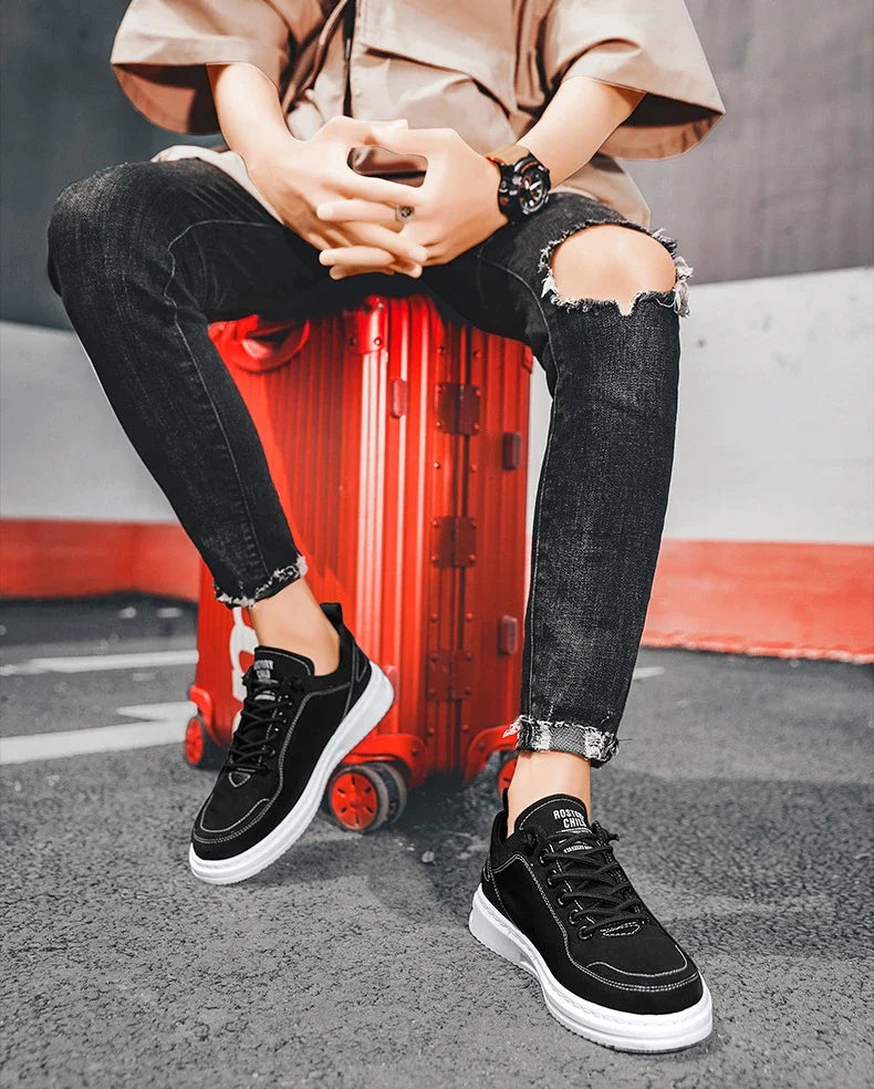 Brand Quality Men Shoes Breathable Men's Casual Shoes Trendy All-match Slip-on Ice Silk Mens Flats 2024 Hot Zapatillas De Hombre