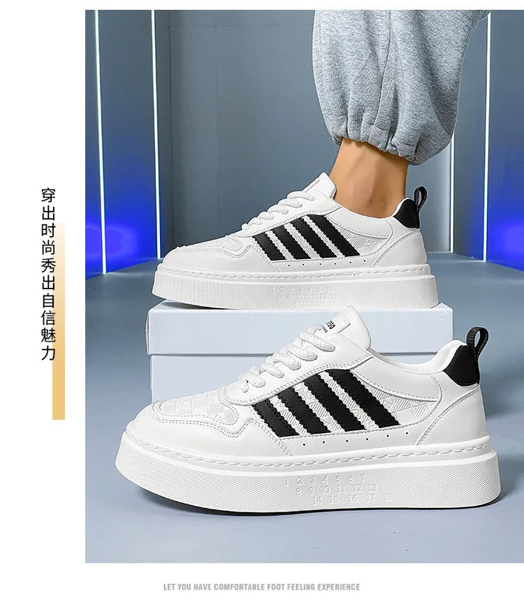 Trendy and Casual: Wholesale Men's White Shoes - Perfect for Autumn Fashion