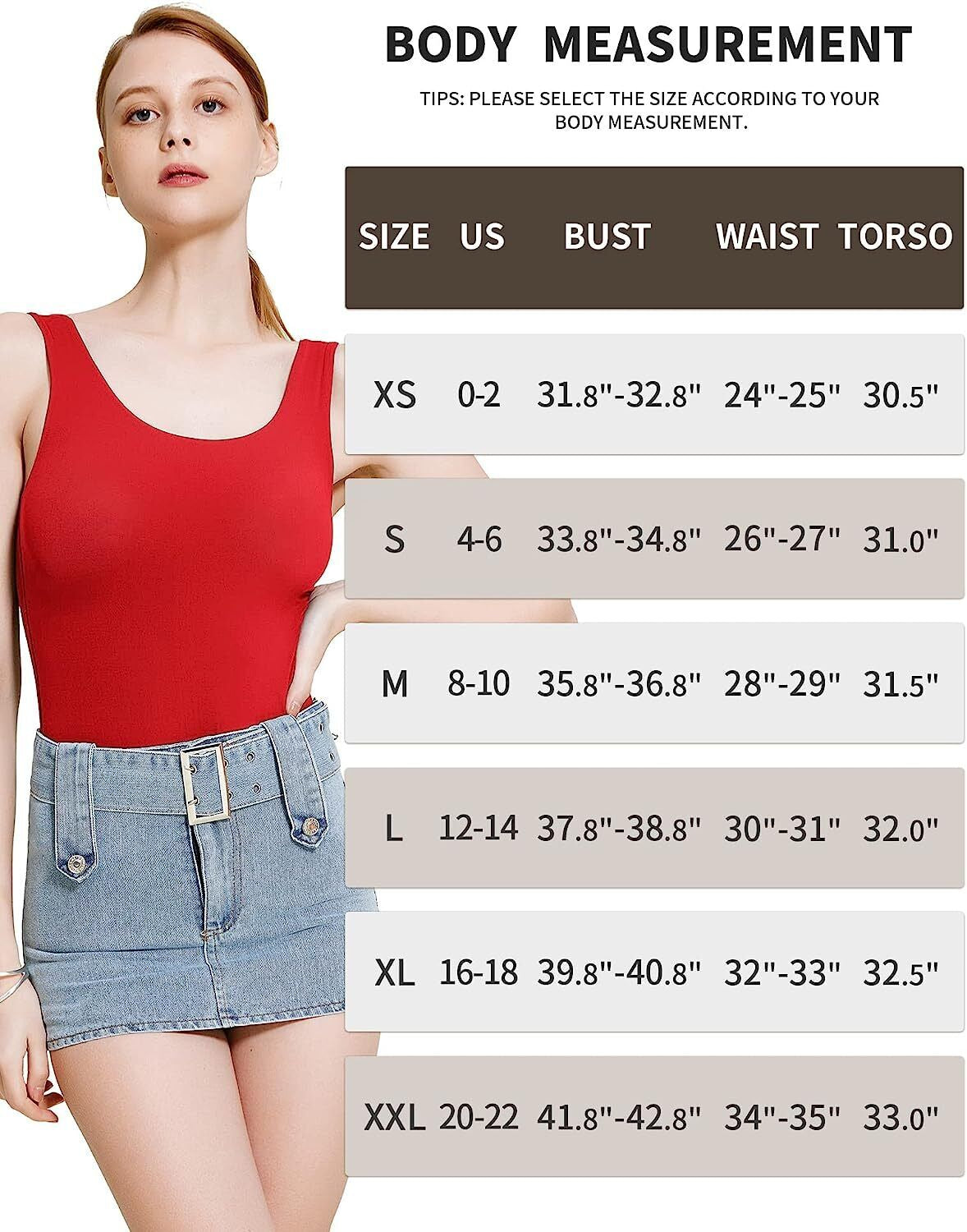 ALGALAROUND Double Lined Bodysuit for Women Sleeveless round Neck Body Suits Tan