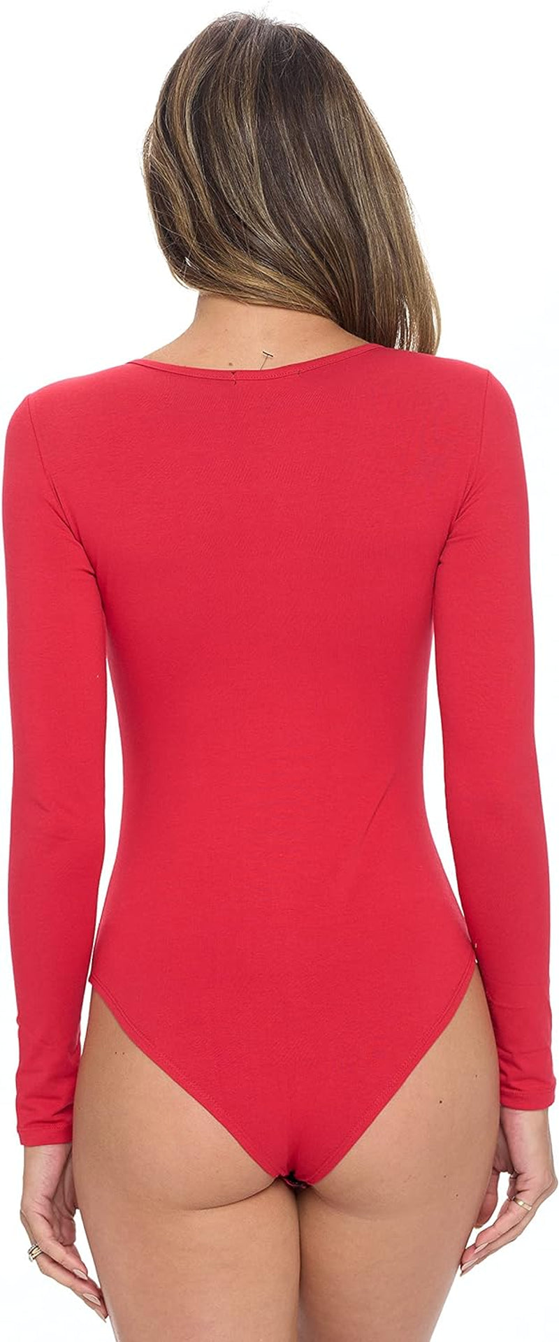 Long Sleeve Body Suit-Breathable Cotton Stretch