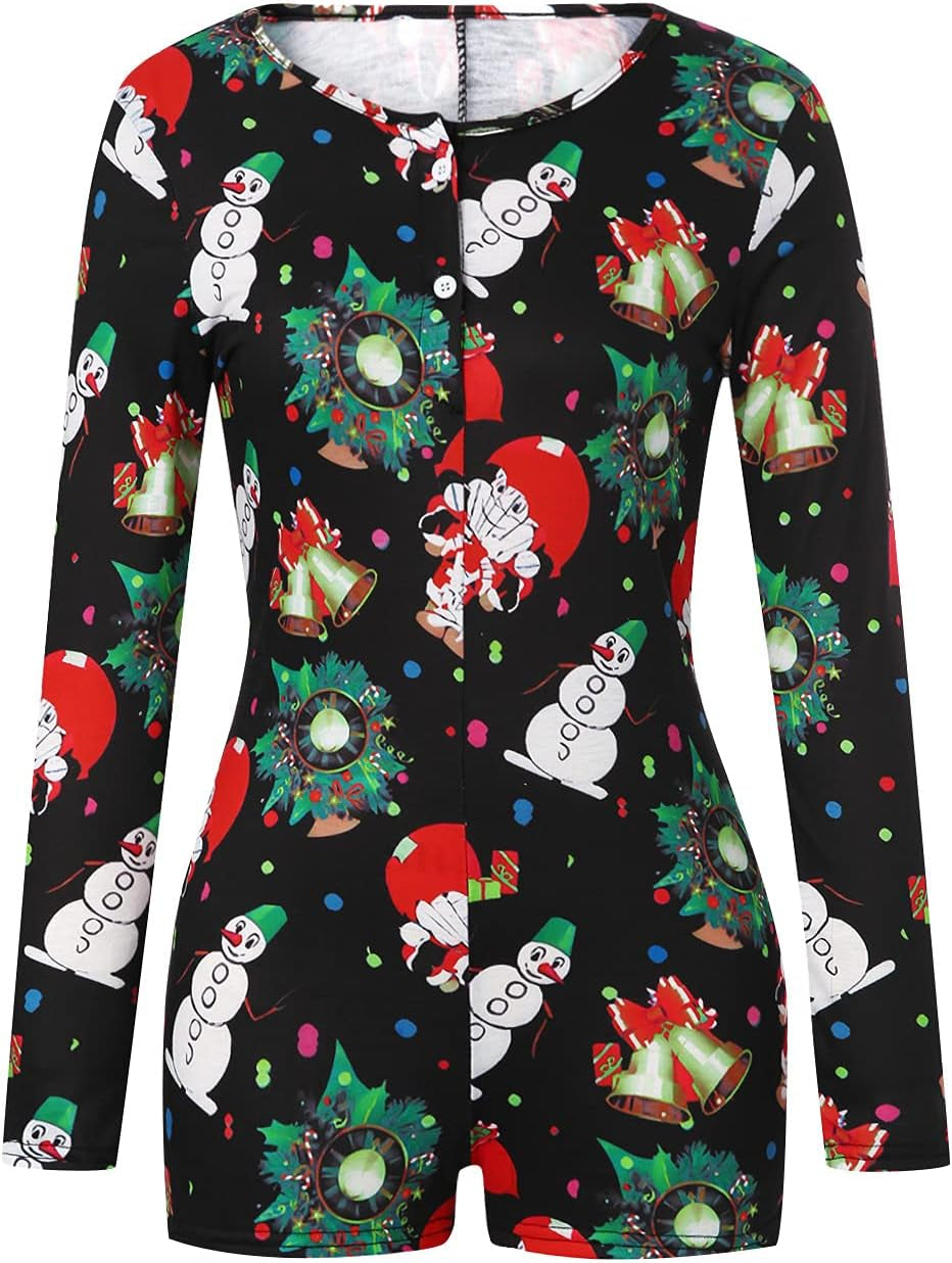 Womens V Neck Shorts Romper One Piece Floral Bodycon Jumpsuit Short Sleeve Bodysuit Pajama Overall Summer Homewear