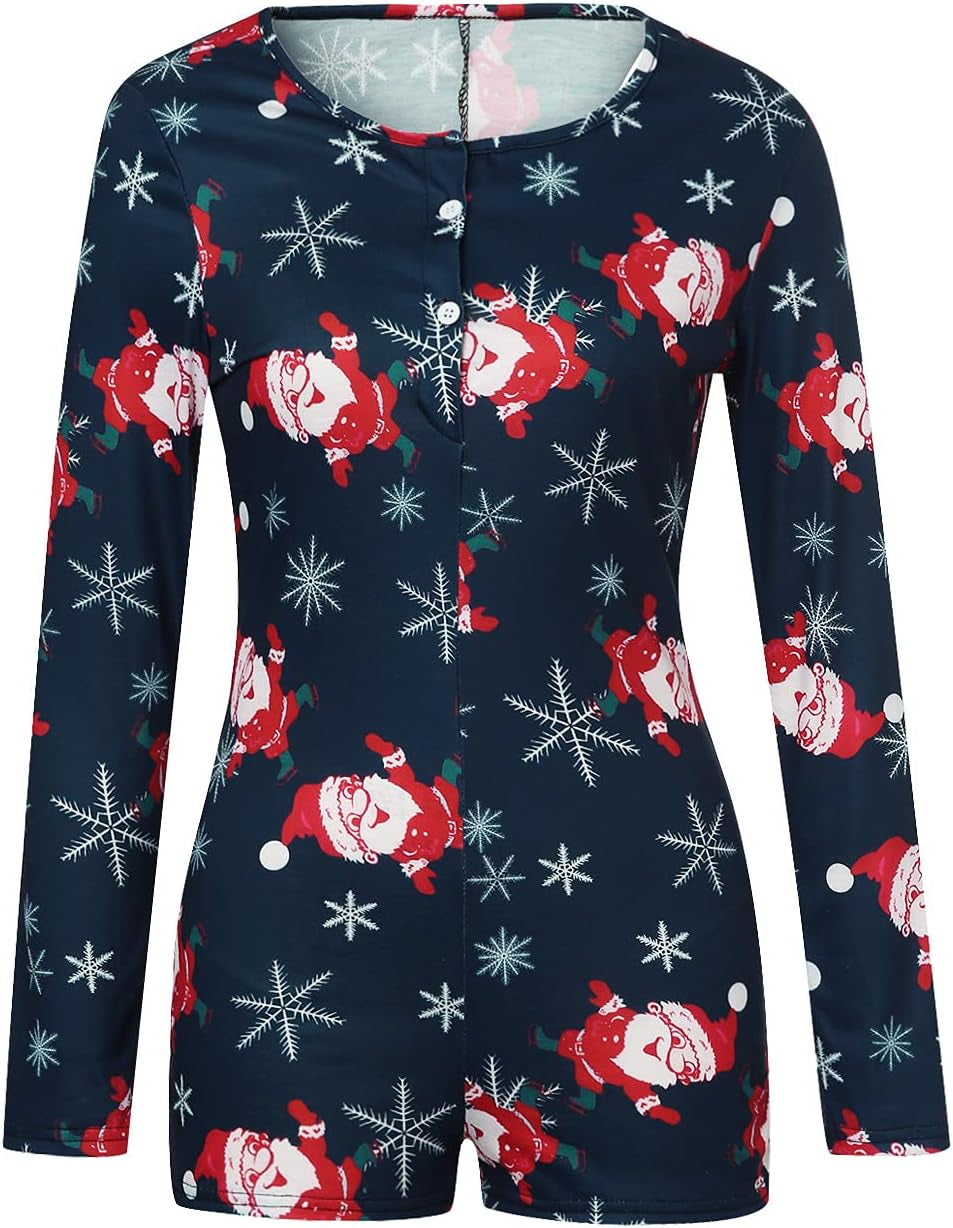 Womens V Neck Shorts Romper One Piece Floral Bodycon Jumpsuit Short Sleeve Bodysuit Pajama Overall Summer Homewear