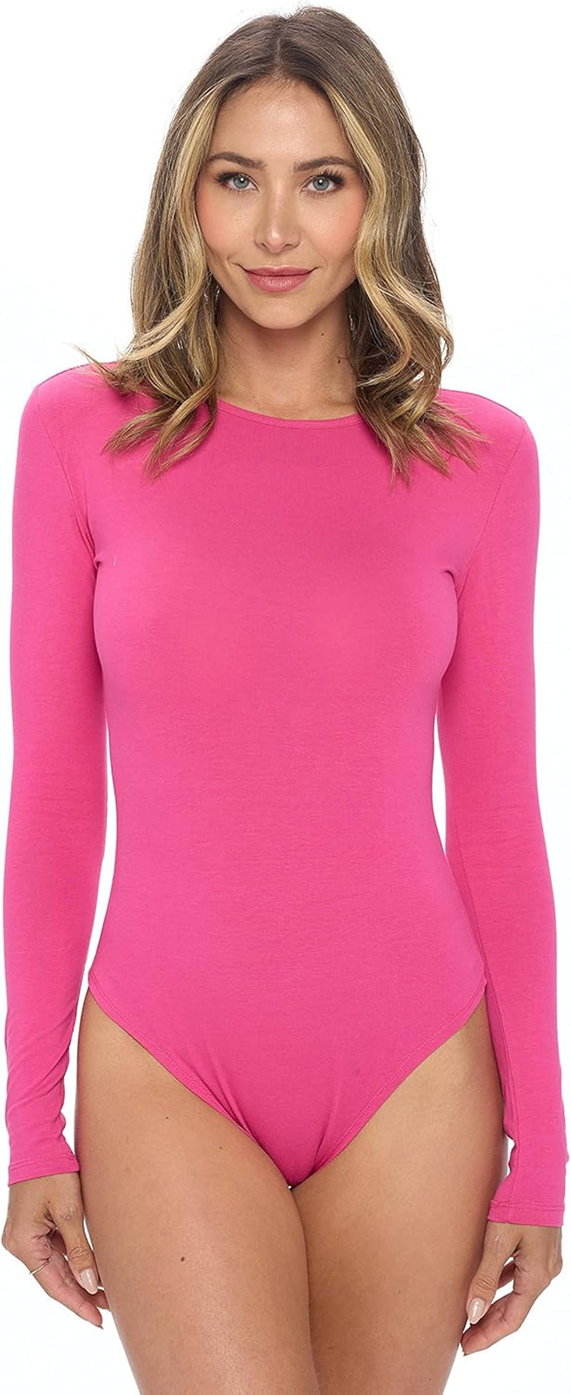 Long Sleeve Body Suit-Breathable Cotton Stretch