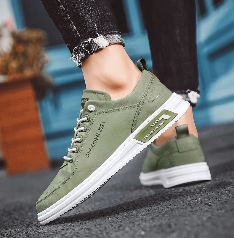 Brand Quality Men Shoes Breathable Men's Casual Shoes Trendy All-match Slip-on Ice Silk Mens Flats 2024 Hot Zapatillas De Hombre