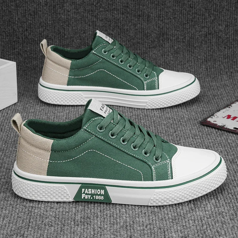 Men's Shoes Board Shoes Fashion Shoes 2024 Breathable Non-slip Men and Women's Casual Shoes Four Seasons Explosive Canvas Shoes