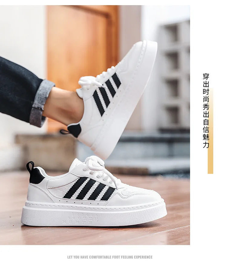 Trendy and Casual: Wholesale Men's White Shoes - Perfect for Autumn Fashion