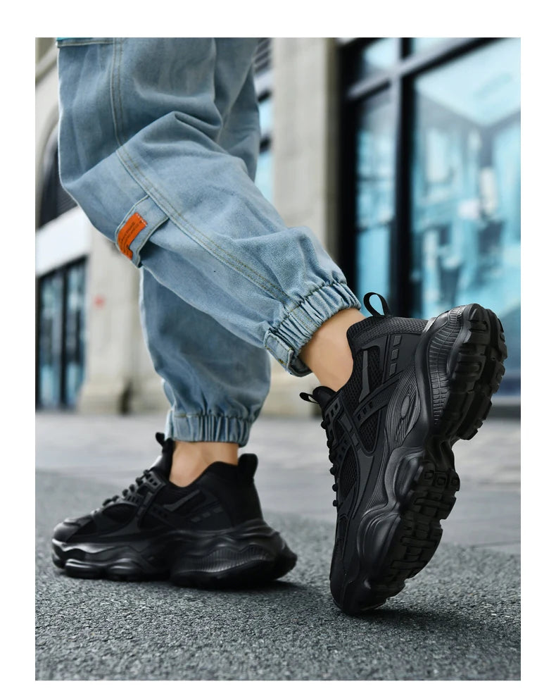 Men's Shoes Cool Platform Running Sneakers Men Fashion Good Large Size 48 Street Athletic Walking Sneakers For Men High Quality