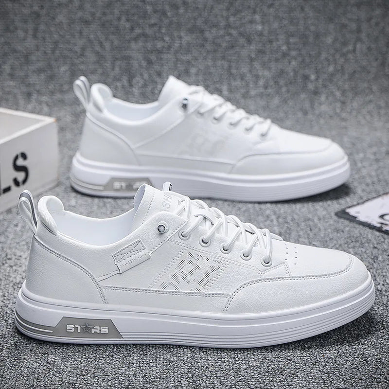 Soft Bottom Men Casual Sneakers Trendy Mens Casual Shoes Breathable Outdoor Sports White Men Shoes 2025 New Zapatillas De Hombre