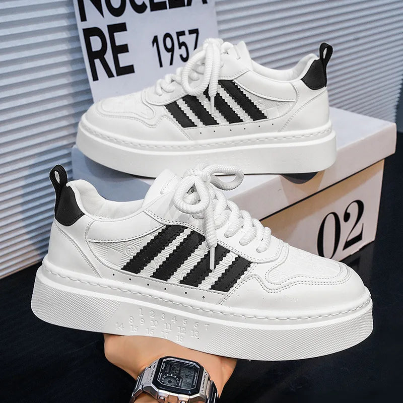 Trendy and Casual: Wholesale Men's White Shoes - Perfect for Autumn Fashion
