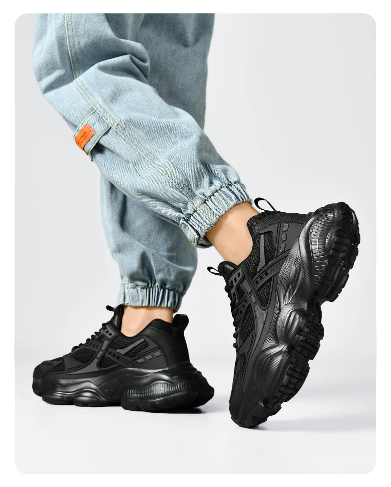 Men's Shoes Cool Platform Running Sneakers Men Fashion Good Large Size 48 Street Athletic Walking Sneakers For Men High Quality