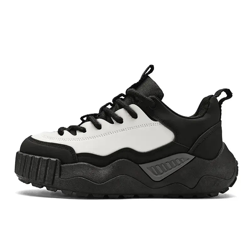2025Designer Color Block Luxury Chunky Sneakers for Men Casual Thick Platform Fashion Casual Shoes Sports Running Trainers Tenis