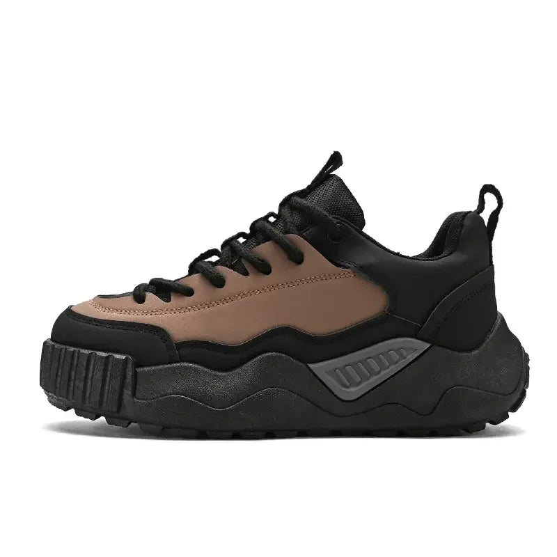 2025Designer Color Block Luxury Chunky Sneakers for Men Casual Thick Platform Fashion Casual Shoes Sports Running Trainers Tenis