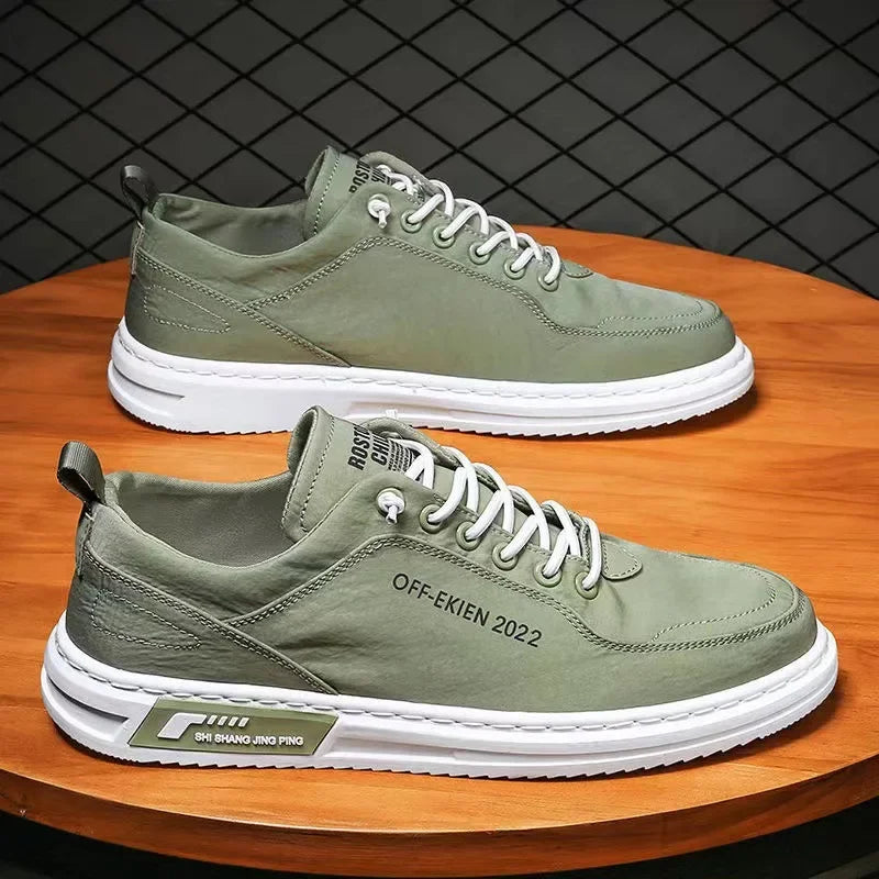 Brand Quality Men Shoes Breathable Men's Casual Shoes Trendy All-match Slip-on Ice Silk Mens Flats 2024 Hot Zapatillas De Hombre