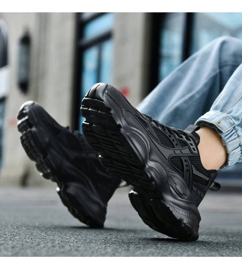 Men's Shoes Cool Platform Running Sneakers Men Fashion Good Large Size 48 Street Athletic Walking Sneakers For Men High Quality