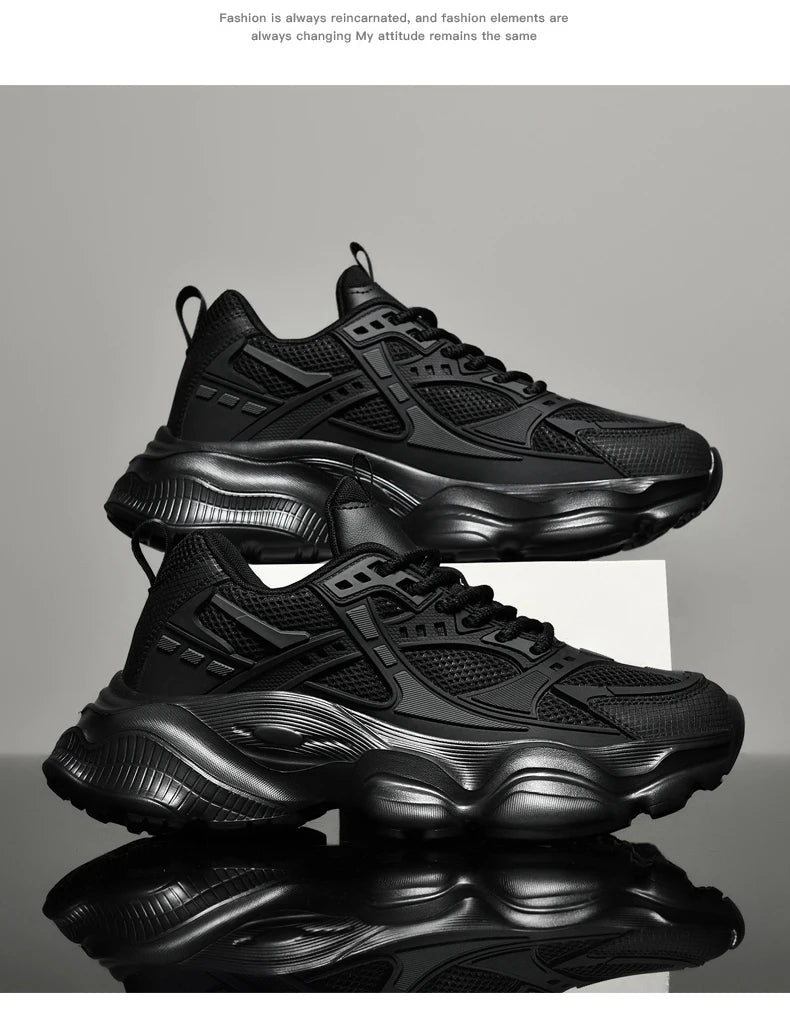 Men's Shoes Cool Platform Running Sneakers Men Fashion Good Large Size 48 Street Athletic Walking Sneakers For Men High Quality
