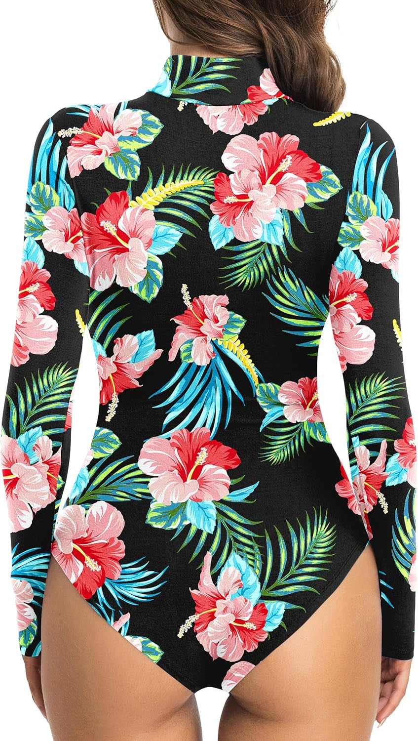 Women'S Leotard Basic Tops Bodysuit Jumpsuits